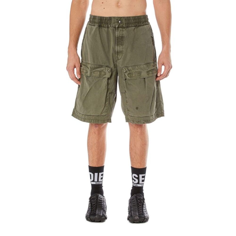Diesel Mens P-Beek Shorts / Green